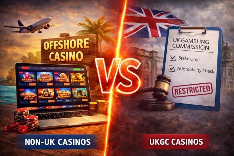 Non UK Casinos vs UKGC Casinos